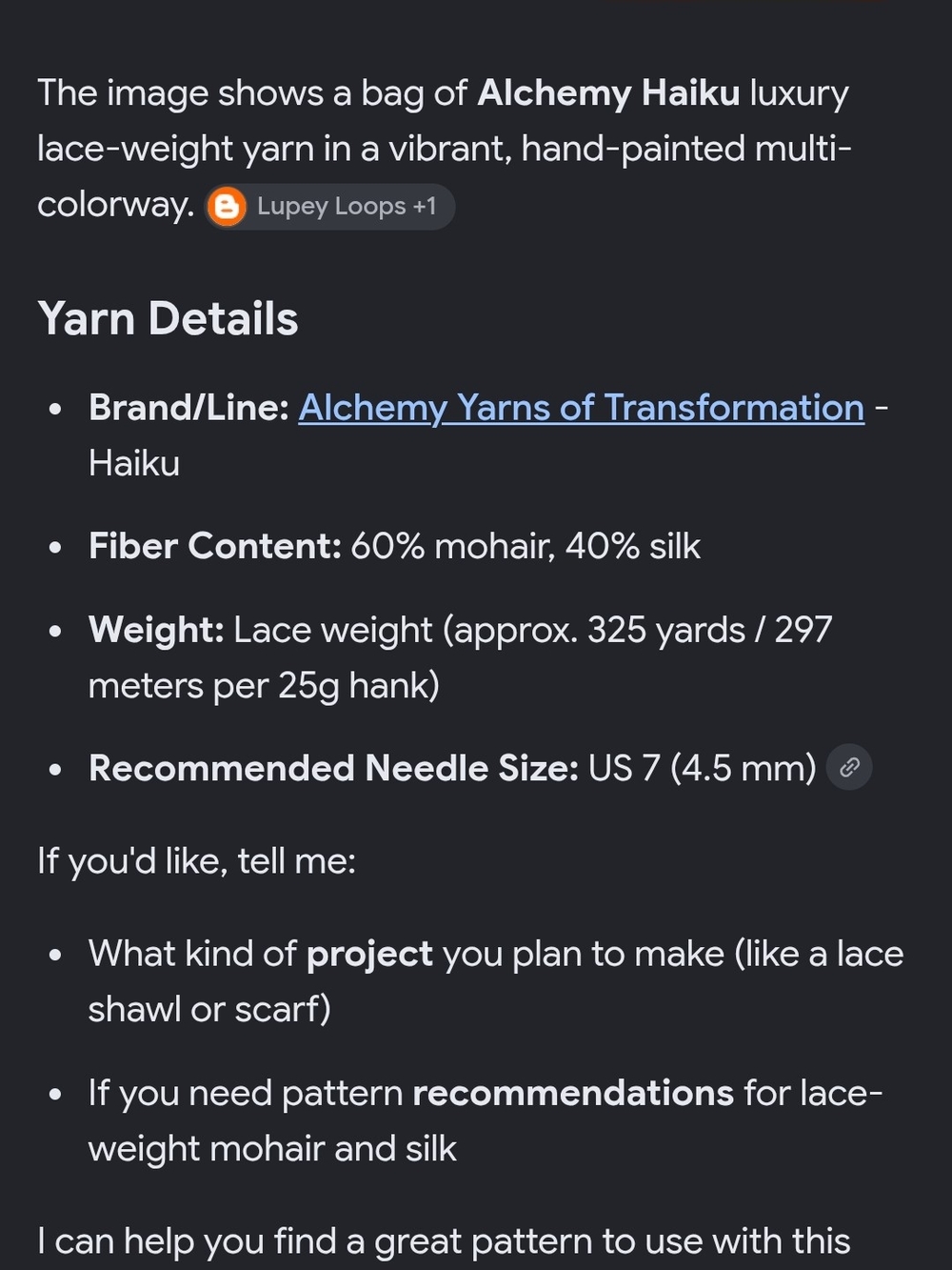 Yarn - Picture 7 of 7
